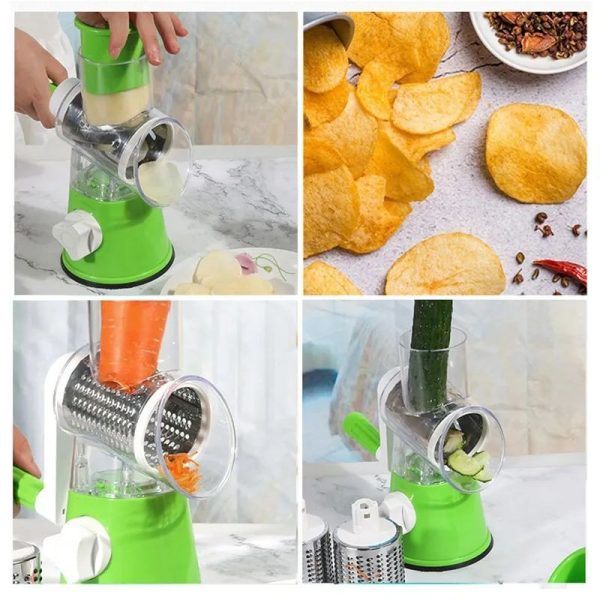 Drum Multifunctional Roller Vegetable Cutter