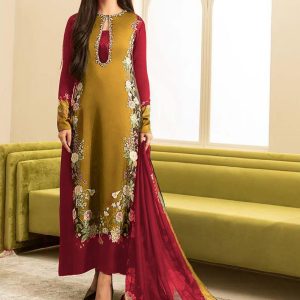 SILK EMBROIDERY SUIT