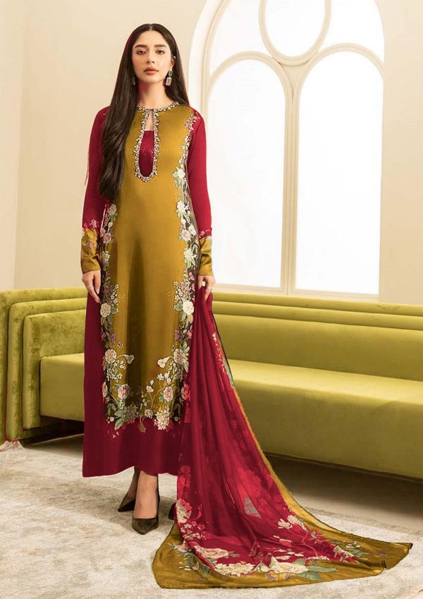 SILK EMBROIDERY SUIT